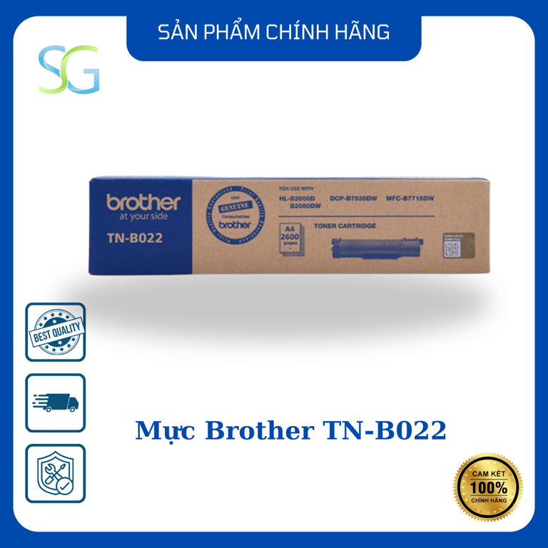 Mực Máy In Brother TN-B022-Hàng Chính Hãng