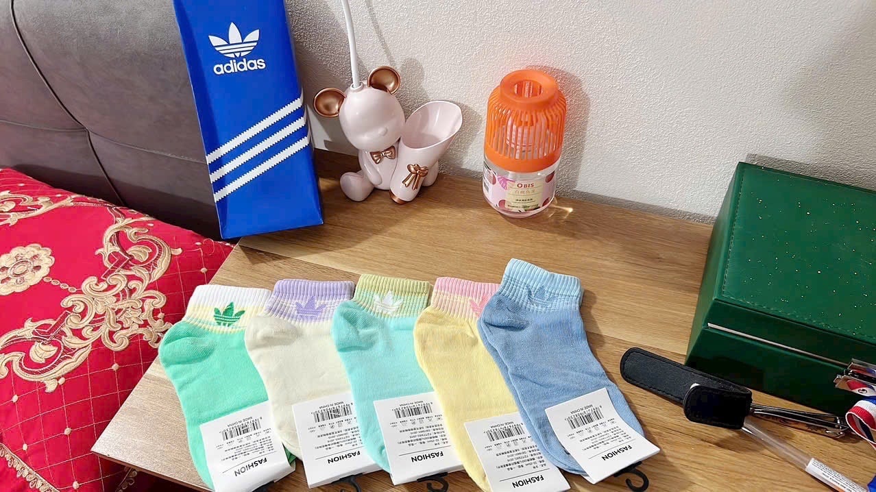 HỘP 5 ĐÔI TẤT ADIDAS CỔ THẤP SIÊU ĐẸP