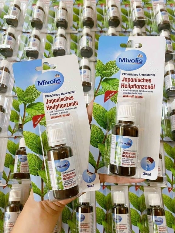 Tinh dầu bạc hà Mivolis - Japanisches Heilpflanzenöl,