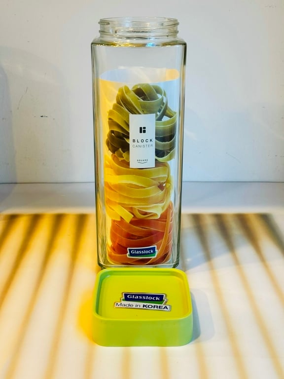 Set 2 bình ngâm Glasslock nắp vặn IG793 1050ml và 1300ml