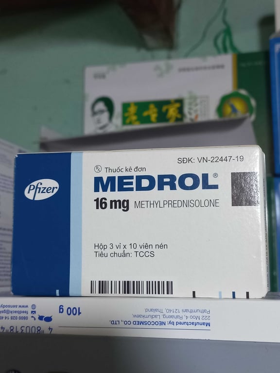 Medrol 16mg Pfizer h/30v