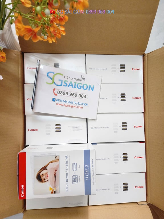 Giấy In Ảnh Canon KP108 Dùng Cho  CP1300