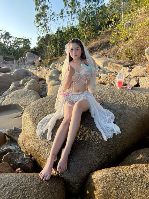 Bikini combo handmade hoàng gia