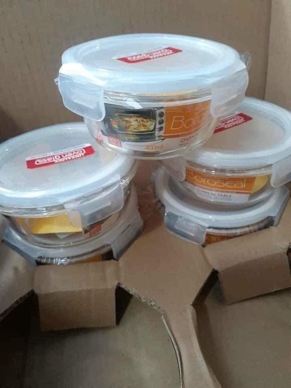 Hộp thuỷ tinh Lock&Lock tròn 400ml