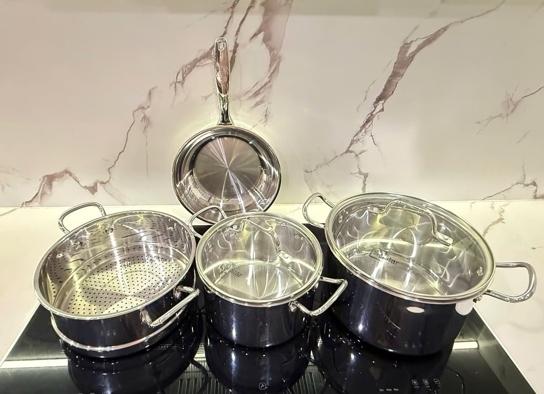 BỘ NỒI ĐÚC LIỀN KHỐI 3 LỚP FIVESTAR – MODEL FPB-4226 (2025)