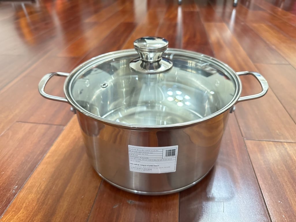 Nồi luộc size 24cm cao thành đáy 5 lớp elmich