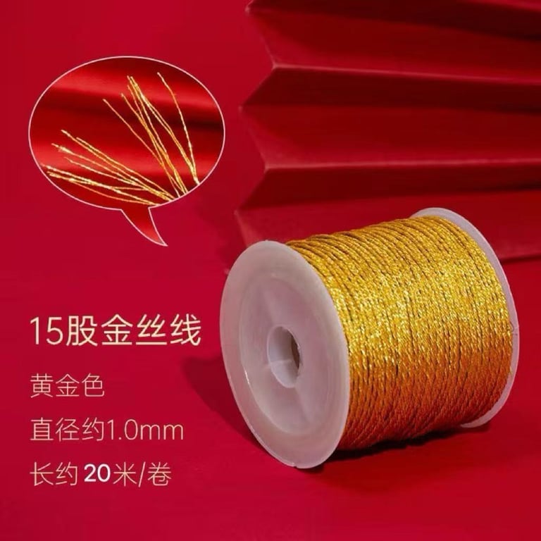 Sợi vàng kim 3/6/9/12/15 sợi cuộn nhỏ