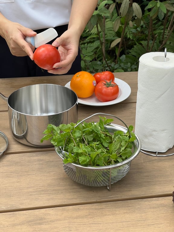 Xửng hấp có quai xách inox 304 đa năng Kaiyo