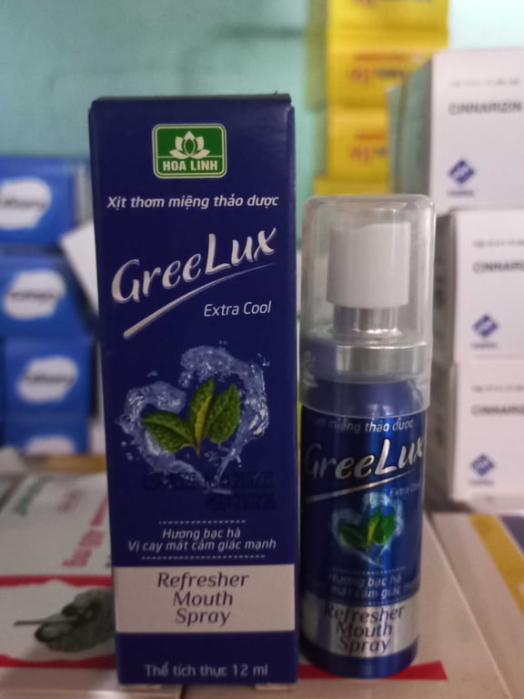 GreeLux extra cool xanh dương thơm miệng