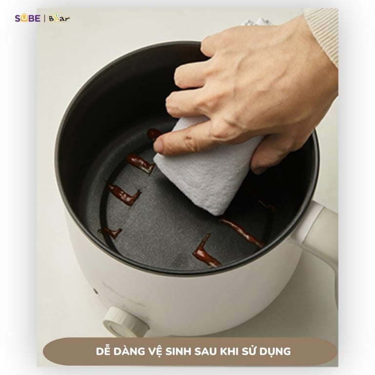 NỒI ĐIỆN MINI BEAR 1.2L C12K1