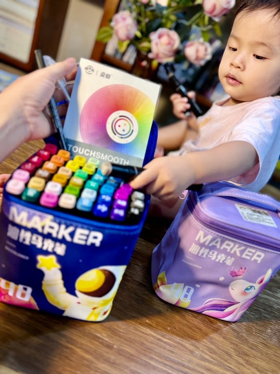 SET MÀU MARKER QUILIMEN 48cps