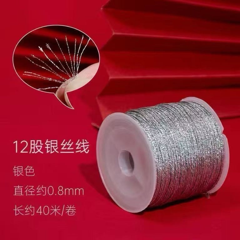 Sợi bạc 3/6/9/12/15 sợi cuộn nhỏ