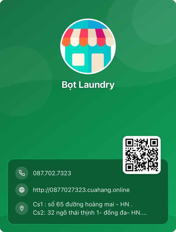 Bọt Laundry - CS3 HM