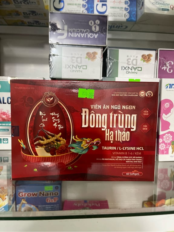 Đông trùng hạ thảo hộp 60 viên nhất tín