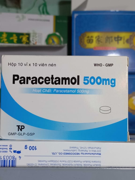Paracetamol 500mg thành nam h/100v