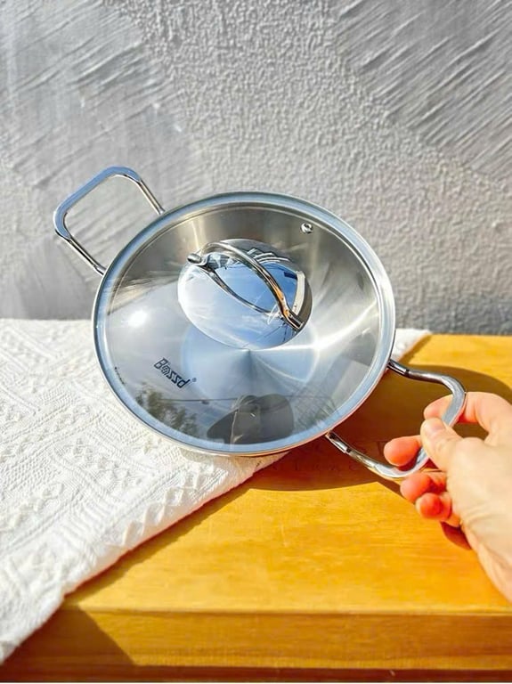 Nồi rang thịt rim tôm Bossd size 20-24cm