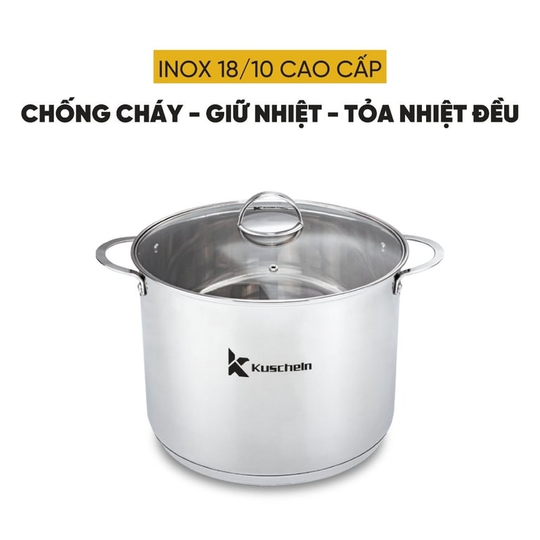 NỒI LUỘC GÀ INOX 5 ĐÁY KUSCHELN