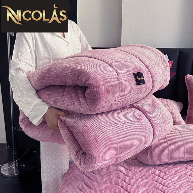 CHĂN LÔNG CỪU  PHÁP NICOLAS 2m*2m3