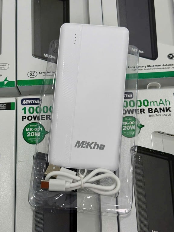 Pin dự phòng MIKHA MK001 10.000mAh sạc nhanh 20W