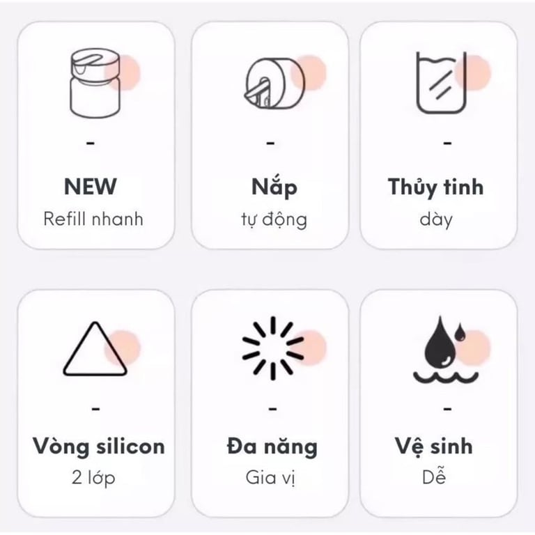 Bình đựng dầu ăn thông minh 500ml