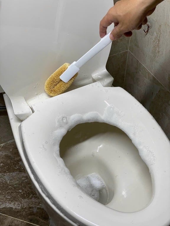 Chổi cọ toilet xơ dừa Towa Nhật Bản