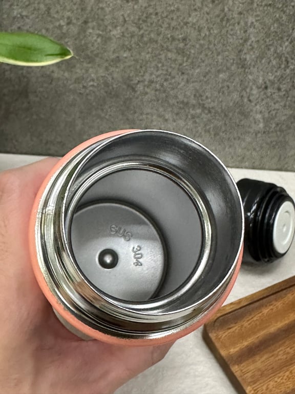 BÌNH GIỮ NHIỆT CAO CẤP KÈM NẮP CỐC YOSHIYAMA 350ML