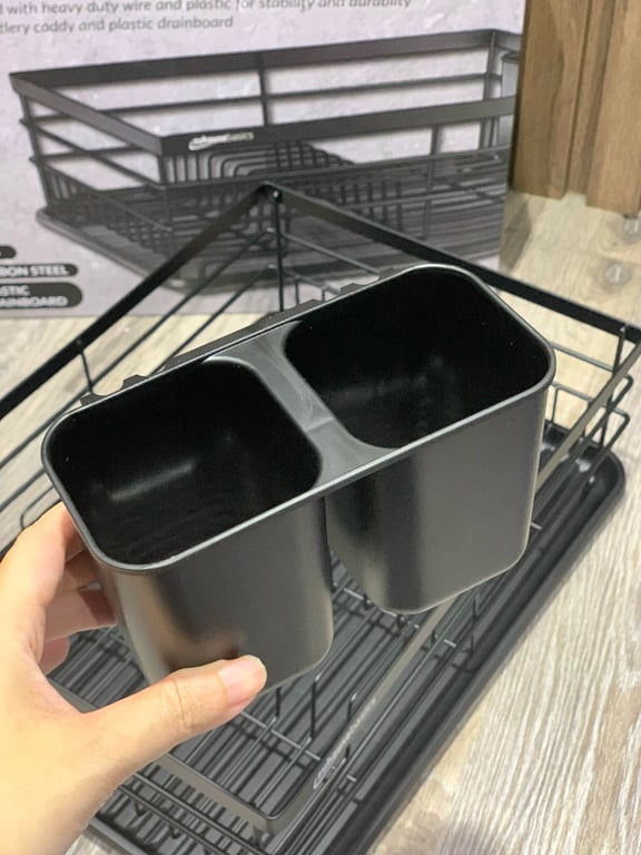 Giá đựng chén bát có khay hứng zuhause ZB55 siêu tiện lợi