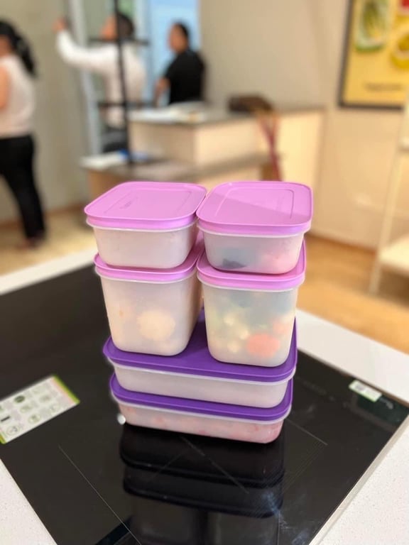 Set Đông tupper #VIOLET