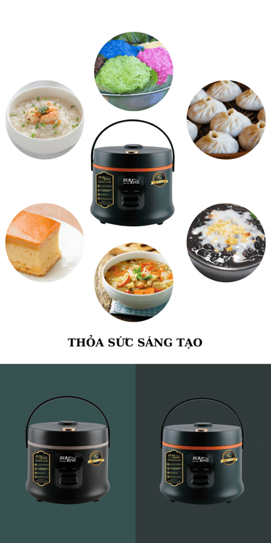 Nồi cơm điện Duraking 282