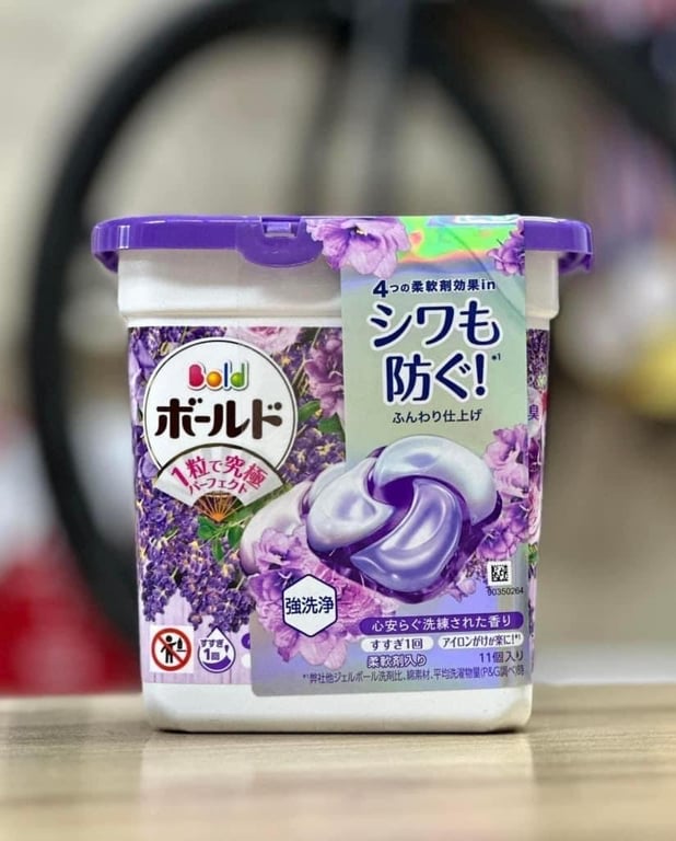 HỘP VIÊN GIẶT XẢ BOLD 4 IN 1 Nhật Bản