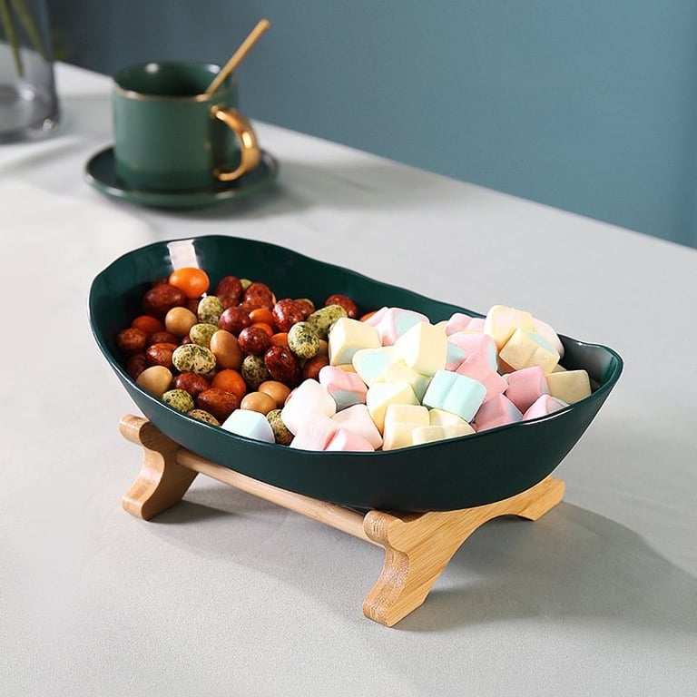 💮 BÁT ĐỂ HOA QUẢ HÌNH THỎI VÀNG 📳