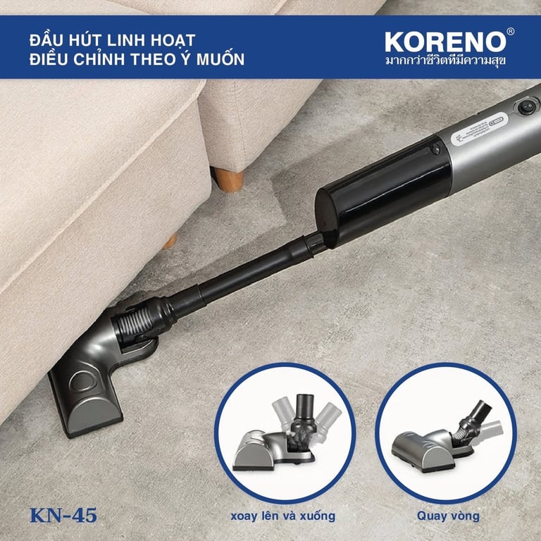 máy hút bụi koreno 𝐌𝐨𝐝𝐞𝐥 𝐊𝐍-𝟒𝟓