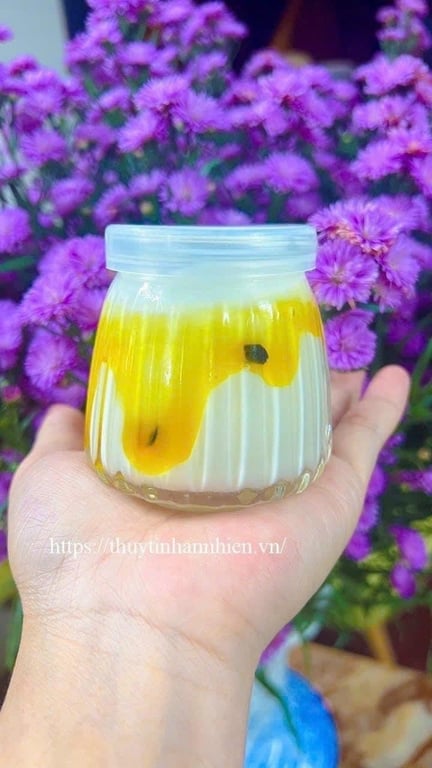 HŨ THỦY TINH 100ml làm sữa chua hay chưng yến