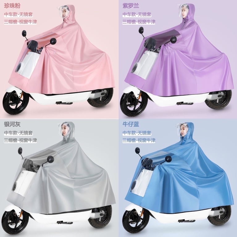 Áo mưa Morandi chuẩn nội địa Trung.