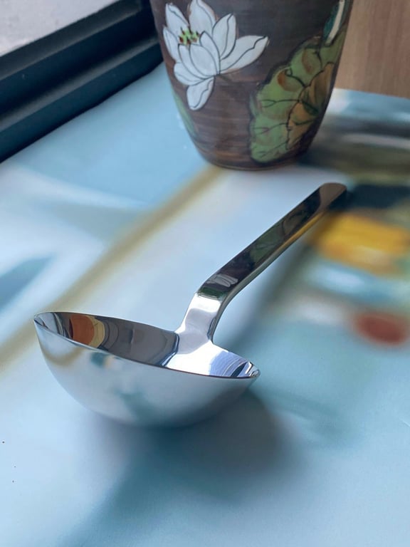 Muôi canh Chockmen đầu to cán thẳng 27cm Ckm148