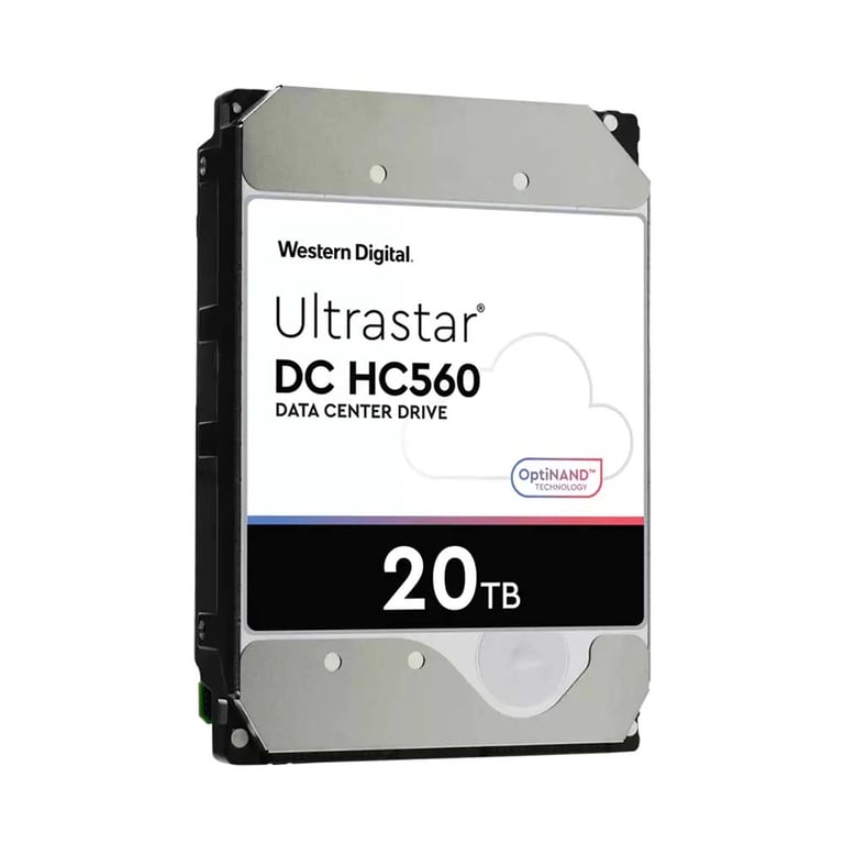 Ổ Cứng HDD WD Ultrastar 20TB HC560 3.5 inch SATA Ultra 512E SE 512MB Cache 7200RPM WUH722020BLE6L4