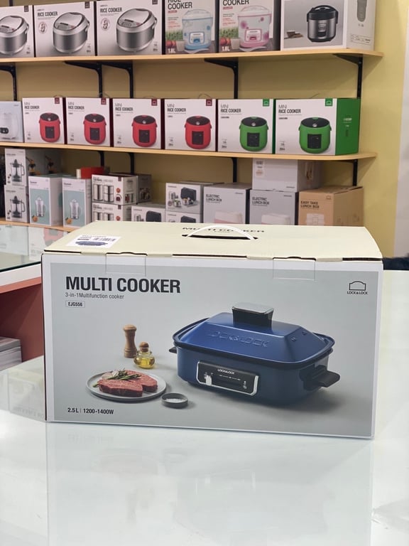 NỒI ĐIỆN ĐA NĂNG 3 TRONG 1 LOCK&LOCK EJG556
