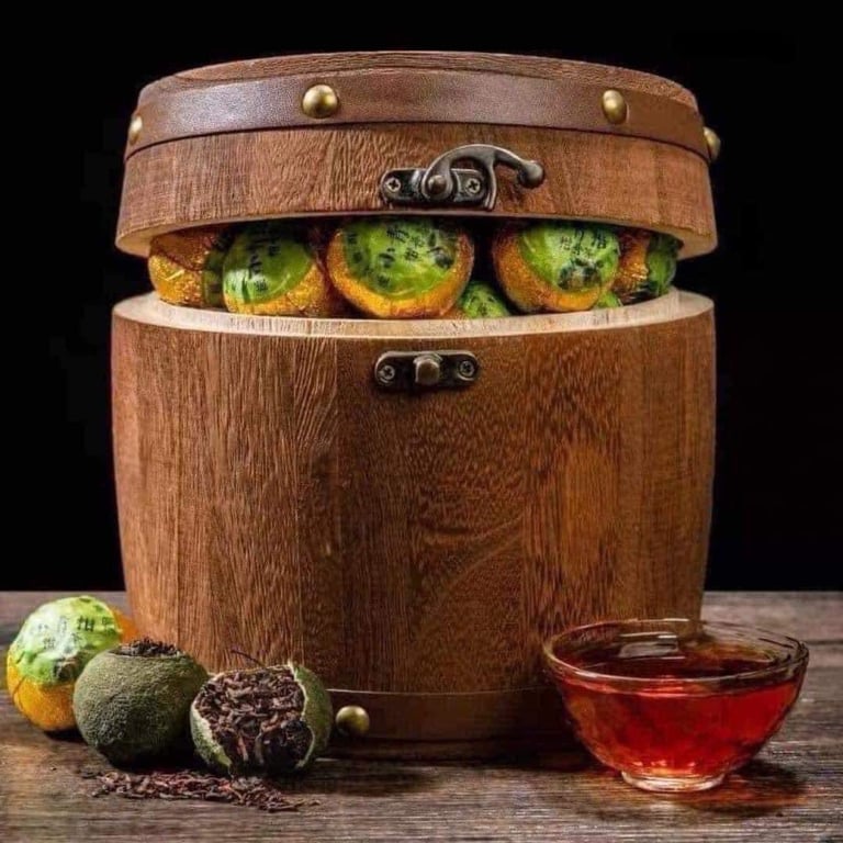 TRÀ QUÝT PHỔ NHĨ Ủ 8 NĂM QUÝ GIÁ VÂN NAM‼️MC45