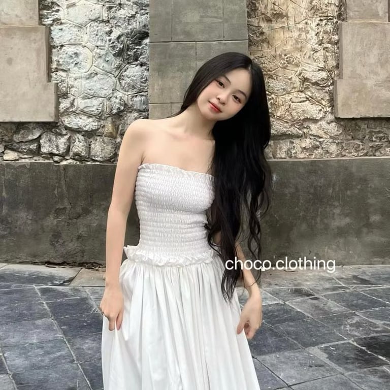 Đầm ống cup nguc