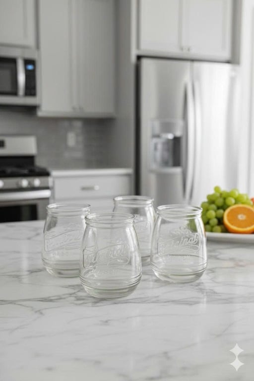 Bộ 4 Cốc Thủy Tinh Cao Cấp LEBENLANG LBL1211 660ml