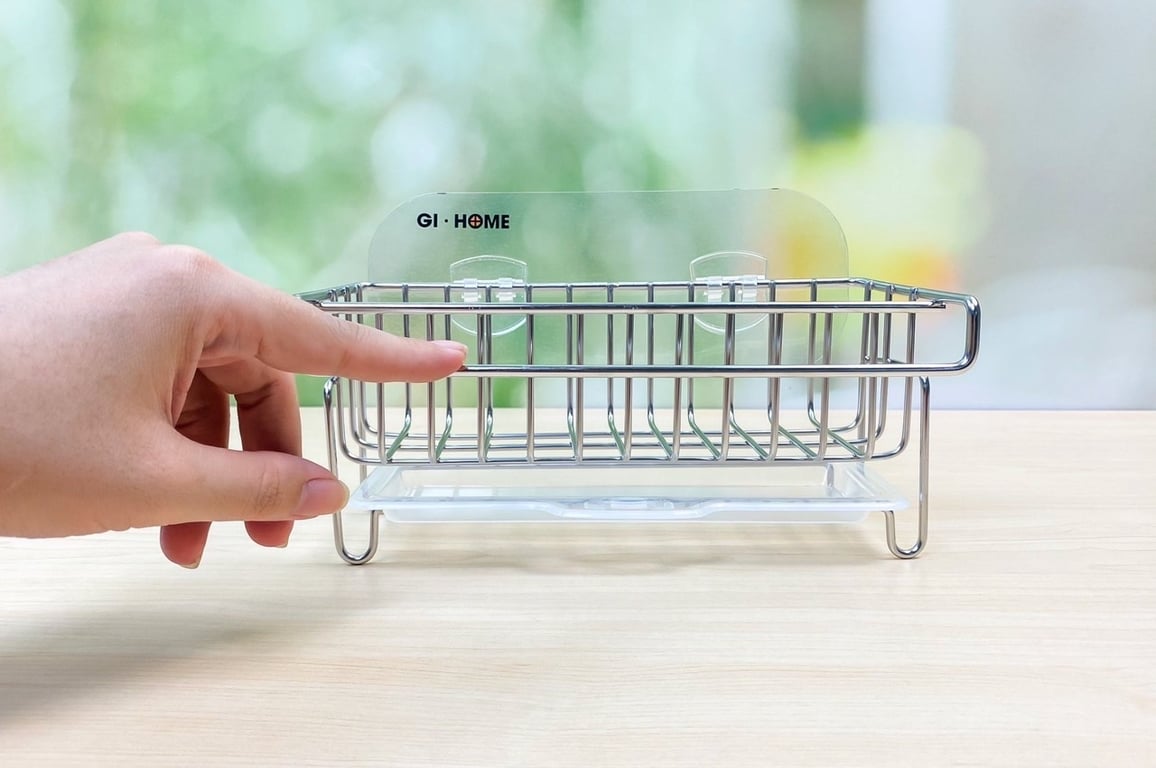 KỆ ĐỂ GIẺ RỬA BÁT GI-HOME KT30 CAO CẤP