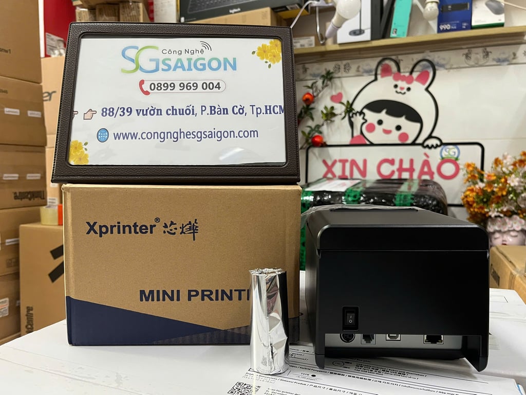 Máy in hóa đơn Xprinter XP-Q806K ( USB, LAN)