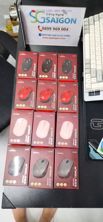 Chuột Không Dây Zadez M-331GY - Màu Xám