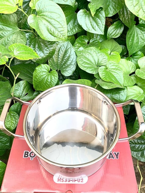 Bộ Nồi INOX 3 Món Đáy 5 Lớp Cores HS35-IP02 Chính Hãng