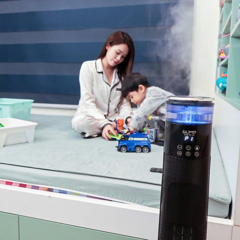 MÁY SƯỞI GỐM KÈM BÙ ẨM THÔNG MINH GUME GM-S2558