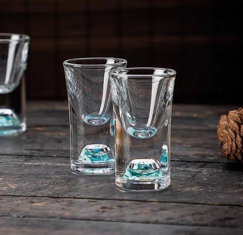 Bộ bình chiết rư.ơụ kèm ly cao cấp