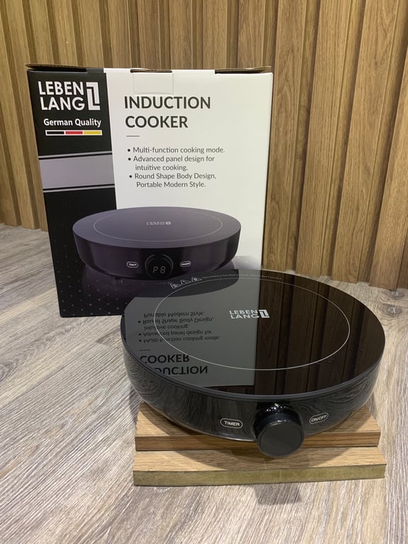 BẾP TỪ LEBENLANG TRÒN LBL5507 NÚM CƠ