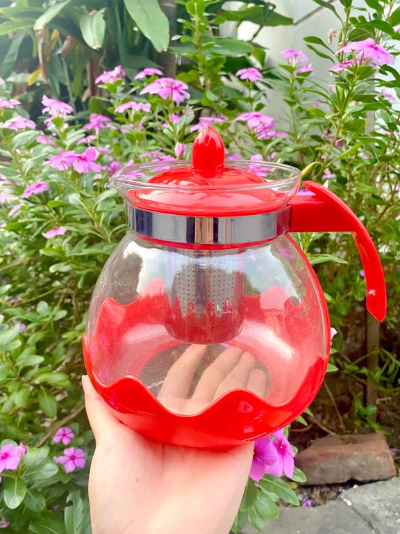 Ấm pha trà thủy tinh có lõi lọc 1.5l