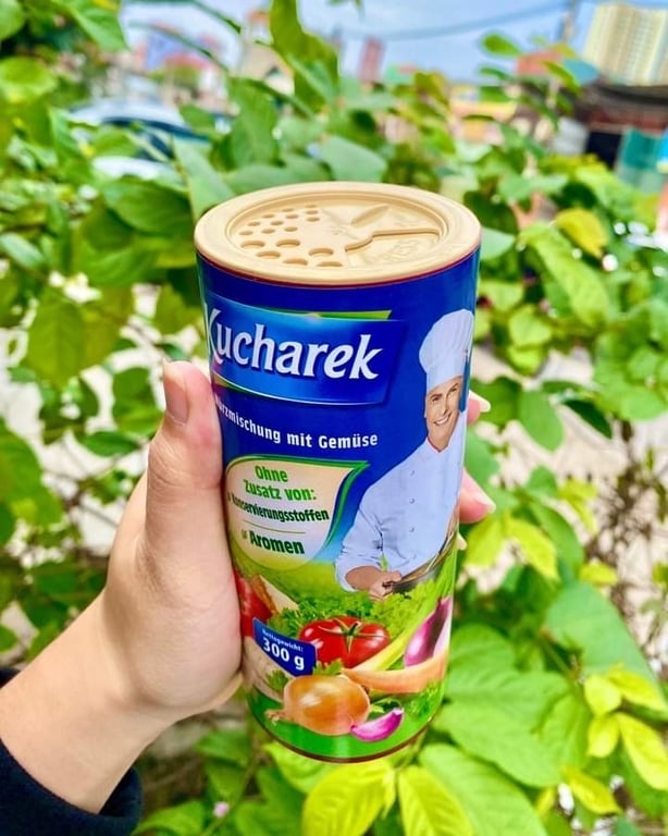 Hạt nêm hữu cơ 100% từ rau củ quả hữu cơ KUCHAREK Đức