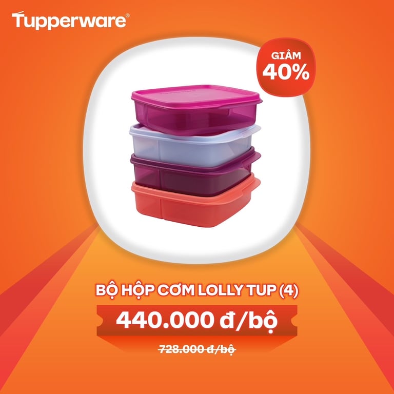 Hộp cơm nhỏ xinh cho các bé yêu